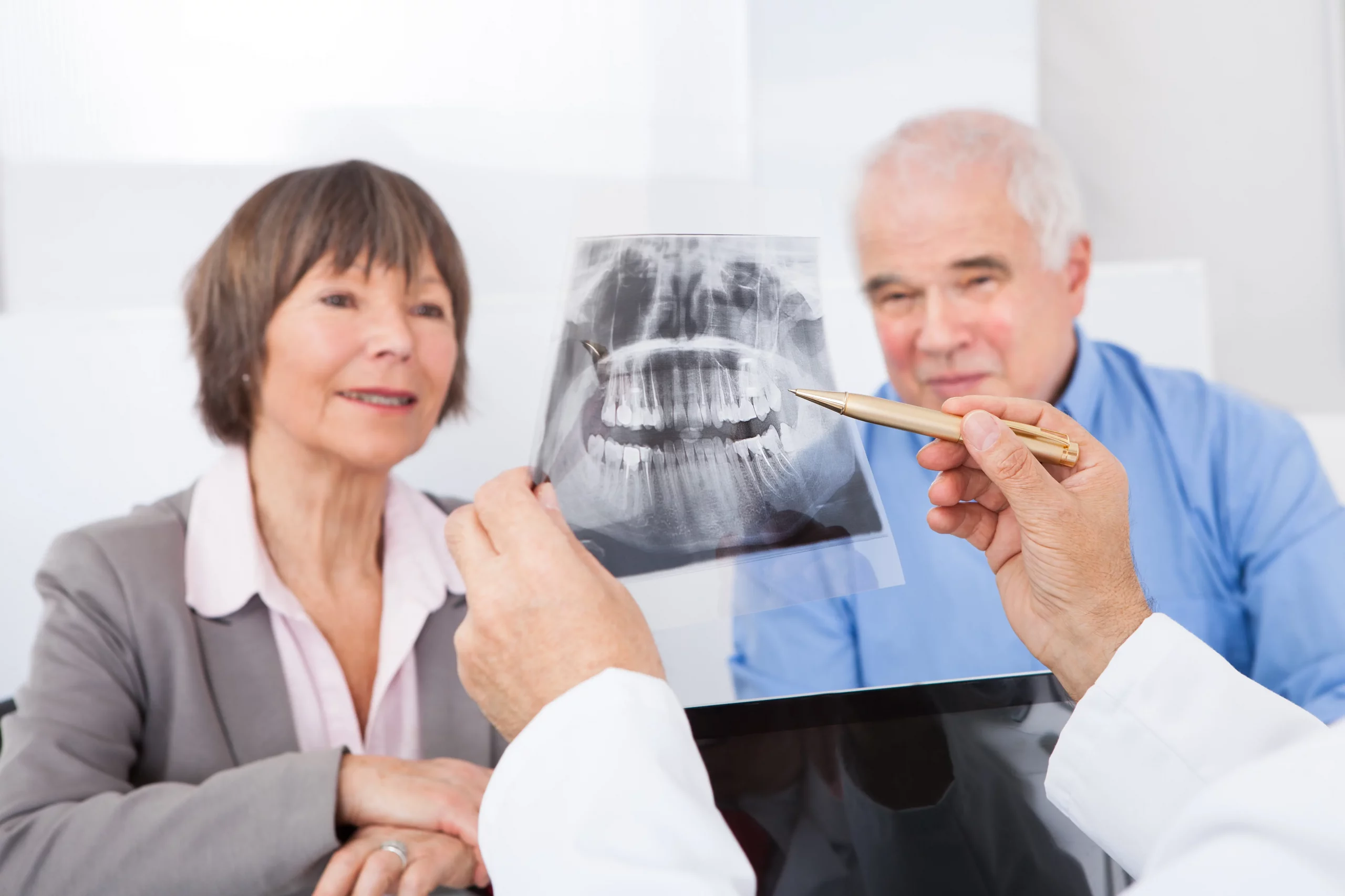 Old Couple discussing Cosmetic Dentist in Stone Mountain GA, Smoke Rise Dental